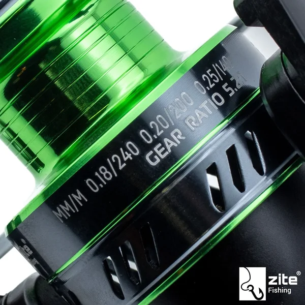 Zite Fishing Trout Reel 2000 Forellenrolle 3+1 Kugellager 2 Aluminiumspulen Angelrolle für Forellenangeln_auswahl7