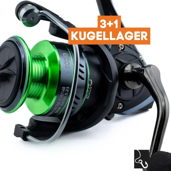 Zite Fishing Trout Reel 3000 Forellenrolle 3+1 Kugellager 2 Aluminiumspulen Angelrolle für Forellenangeln_auswahl1
