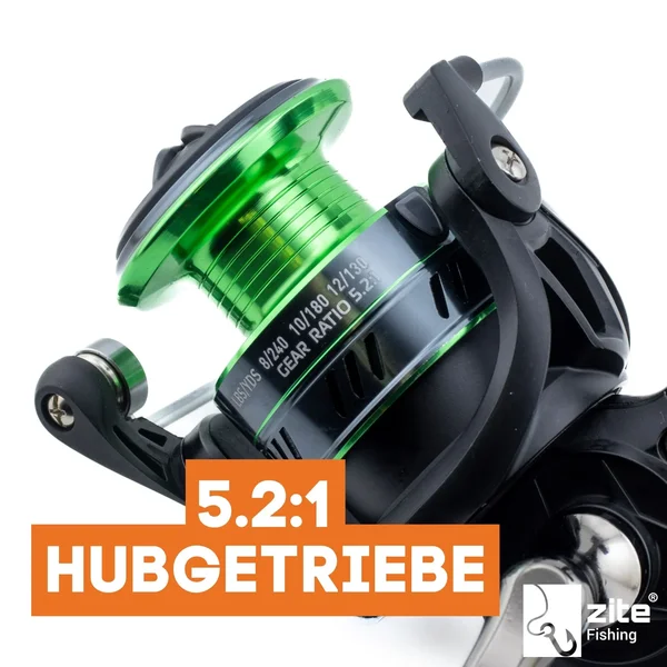 Zite Fishing Trout Reel 3000 Forellenrolle 3+1 Kugellager 2 Aluminiumspulen Angelrolle für Forellenangeln_auswahl2