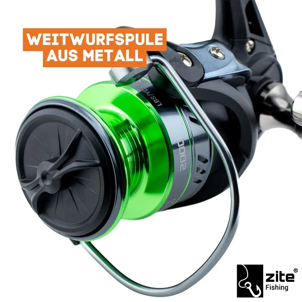 Zite Fishing Trout Reel 3000 Forellenrolle 3+1 Kugellager 2 Aluminiumspulen Angelrolle für Forellenangeln_auswahl3