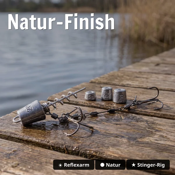 Zite Fishing Variables Hechtsystem L 13cm Natur 5-20g - ideal für Gummiköder 21-26 cm_auswahl4