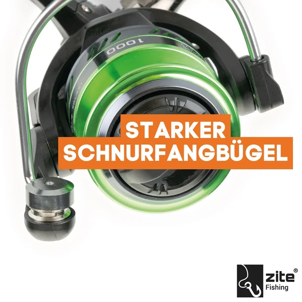 Zite Fishing Forellen Gummiköder Rute 200cm + Trout Reel 1000 3+1BB_auswahl5