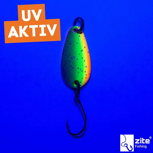 The Troutforce Spoon ZAP! 1,7 g – Mr. Boombolt – UV-aktiver UL Forellenköder Zite Fishing _auswahl3