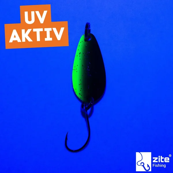 The Troutforce Spoon ZAP! 1,7 g – Shockscale – UV-aktiver UL Forellenspoon Zite Fishing _auswahl3