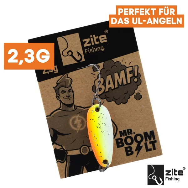 The Troutforce Spoon BAMF! 2,3 g – Mr. Boombolt – UV-aktiver Forellenspoon Zite Fishing_auswahl1