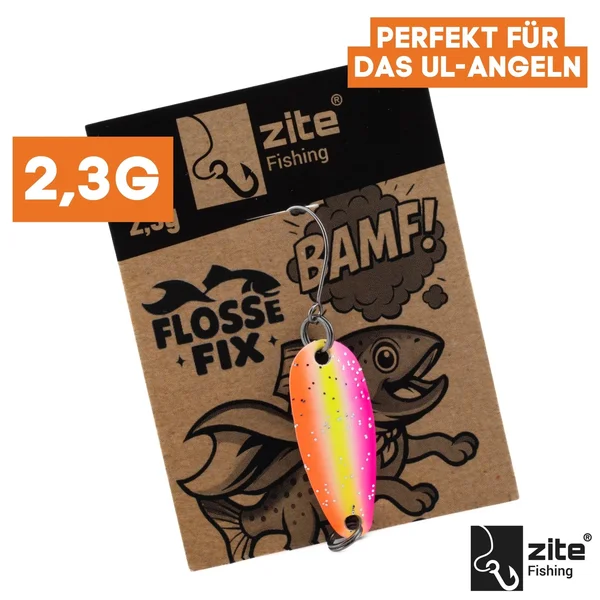 The Troutforce Spoon BAMF! 2,3 g 3,0 cm – Flossefix – UV-aktiver Forellenköder Zite Fishing_auswahl1