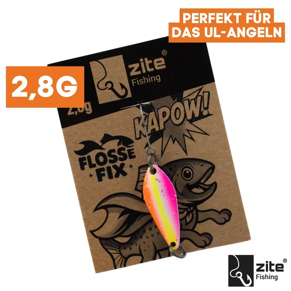 The Troutforce Spoon KAPOW! 2,8 g – Flossefix – UV-aktiver Spoon für Forellenangeln Zite Fishing_auswahl1