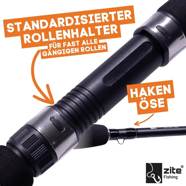 Zite Fishing Inzite Base Stick Perch 225cm 5–20g Barschrute mit Spinning Reel Base 2000 Angelrolle 5+1_auswahl1