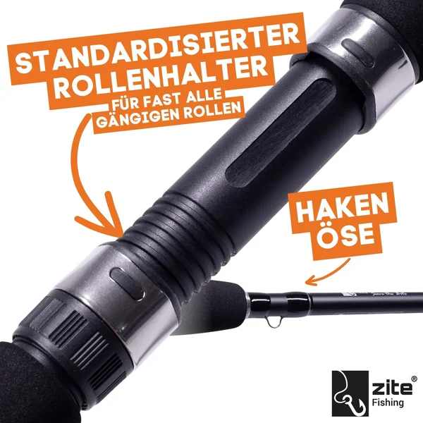 Zite Fishing Inzite Base Stick Zander 255cm 15–55g Zanderrute mit Spinning Reel Base 3000 bespult Angelrolle 5+1_auswahl3