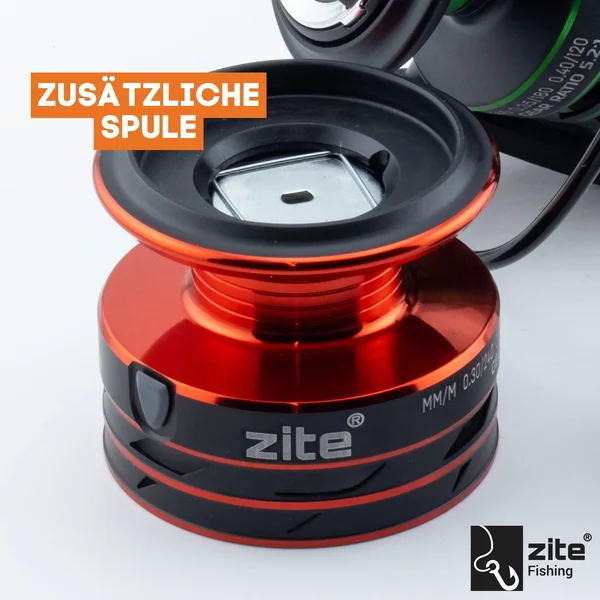 Zite Fishing Inzite Base Stick Pike 255cm 30–85g Hechtrute mit Spinning Reel Base 4000 Angelrolle 5+1_auswahl6