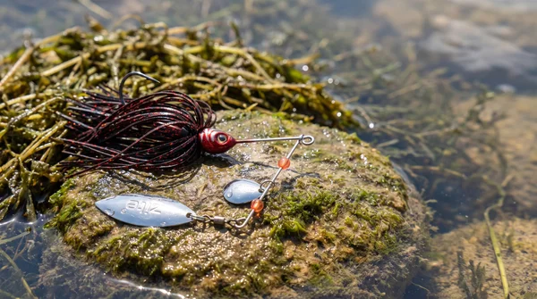 Inzite Rotator Spinnerbaits 10g – Haken 3/0 – Dark Cherry – mit Doppelspinnerblatt & Fransen_auswahl1