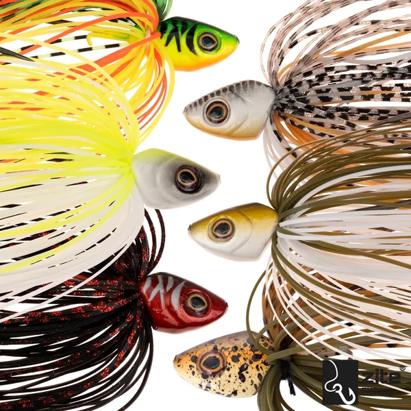 Inzite Rotator Spinnerbaits 21g – Haken 3/0 – Banana Peel – mit Doppelspinnerblatt & Fransen_auswahl7