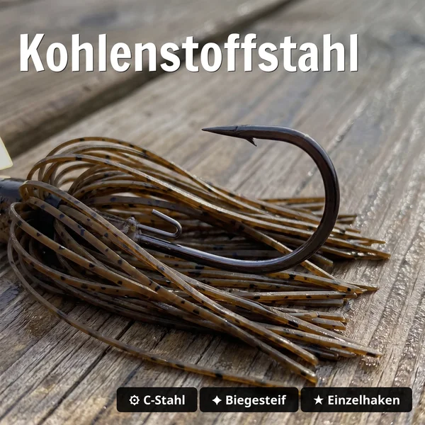 Inzite Blader Bladed Jig 10 g – Haken 3/0 – Chestnut Bite – Starke Vibration & Trailerfähig_auswahl4