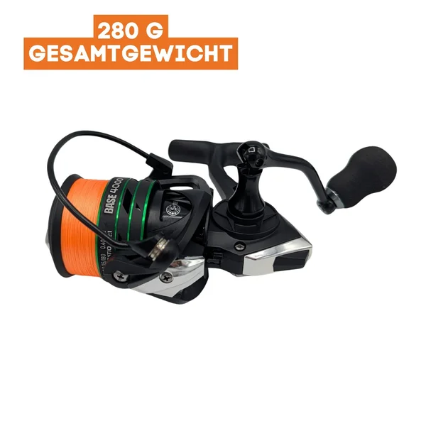Hecht Base Komplettset - Inzite Base Stick Pike, Spinnig Reel Base 4000 bespult & GRATIS Gummifische + Hechtsysteme_auswahl3