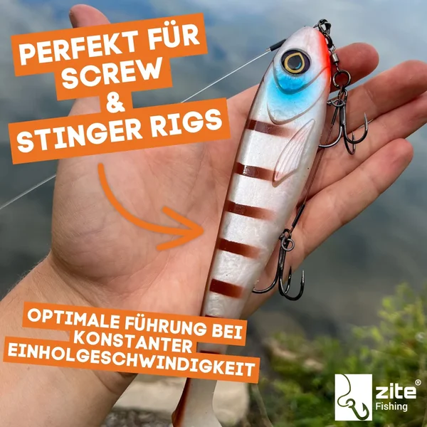 HechtSet,Inzite Pro Stick Hecht-Set - 255 cm Angelrute & Spinning Reel Pro 4000 + Zubehör wie Schnur, Jighaken, Gummifis_auswahl11