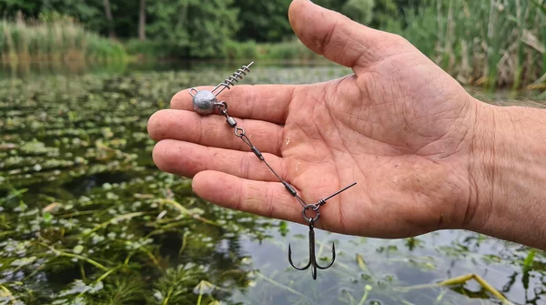 Zite Fishing Hecht-System Single Hook Natur 10g - ideal für Hechtköder 12-15 cm_auswahl5