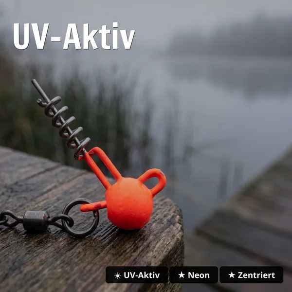 Zite Fishing Hecht-System Single Hook UV-Aktiv 10g - ideal für Hechtköder 12-15 cm_auswahl2