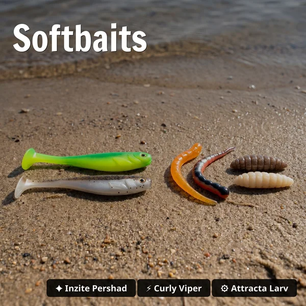 Zite Fishing Zielfisch Box Forelle – Komplettset mit Spinnern, Spoons, Wobbler & Softbaits_auswahl3