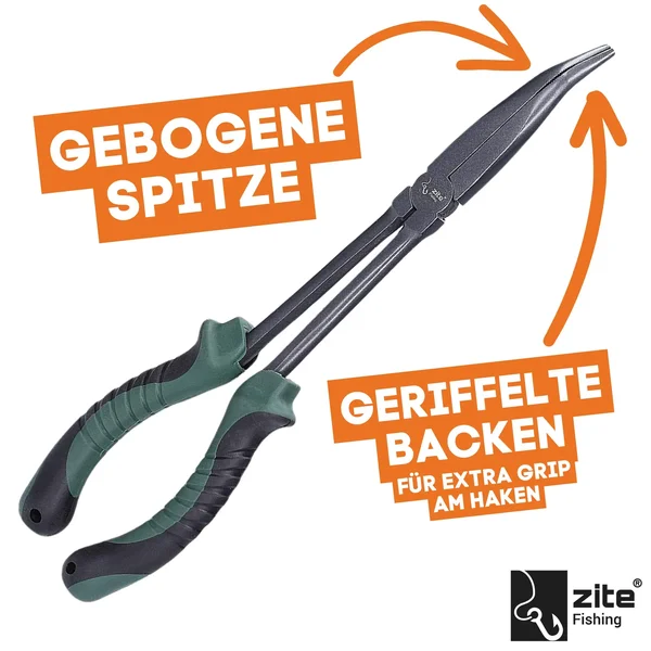 Streetfishing Kescher Gummiert Teleskop Spinnkescher 3,70 m im Set mit GRATIS XXL Hakenlöser Zange  Zite Fishing_auswahl6