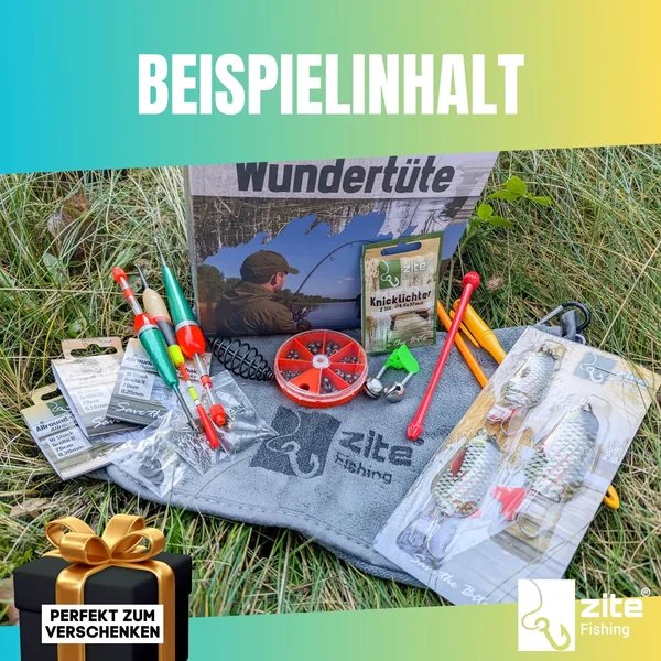 Wundertüte mit Allround Angelzubehör - Überraschungs Anglergeschenk Box_auswahl3