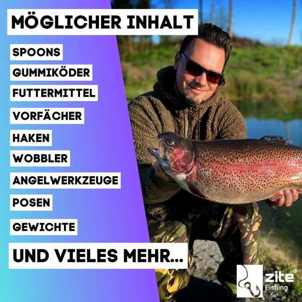 Wundertüte Allround XL - Angelzubehör Anglergeschenk Geschenkbox als Geschenkidee Angeln_auswahl2
