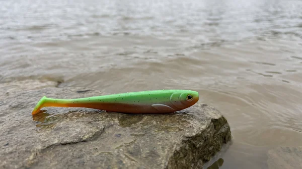 Inzite Shad Green Tomato 15,5 cm – Gummifisch für Zander & Hecht 4 Stück_auswahl1