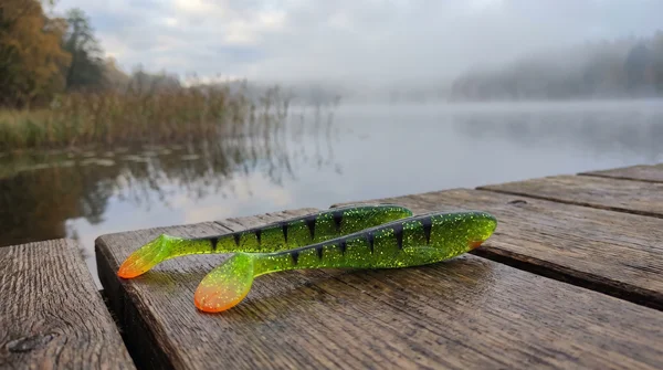 Zite Fishing XL Inzite Flanker Gummifisch Lightning Perch 23,5 cm - Großhecht Köder im 2er Pack_auswahl5