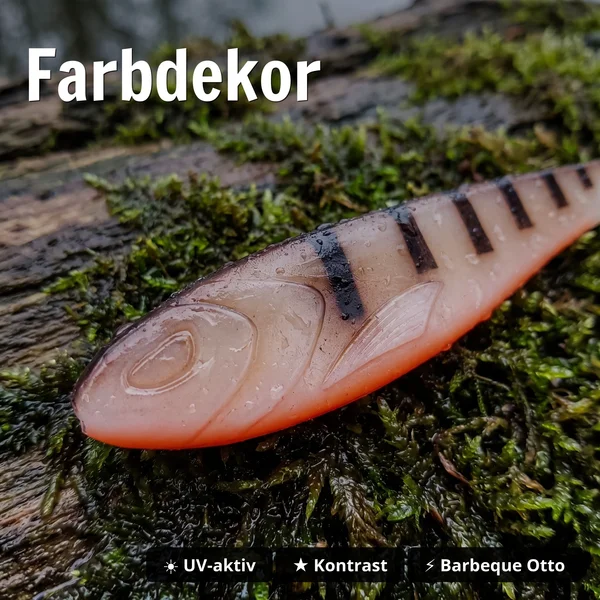 Zite Fishing XL Inzite Flanker Gummifisch Barbeque Otto 23,5 cm – Großhecht Köder im 2er Pack_auswahl3