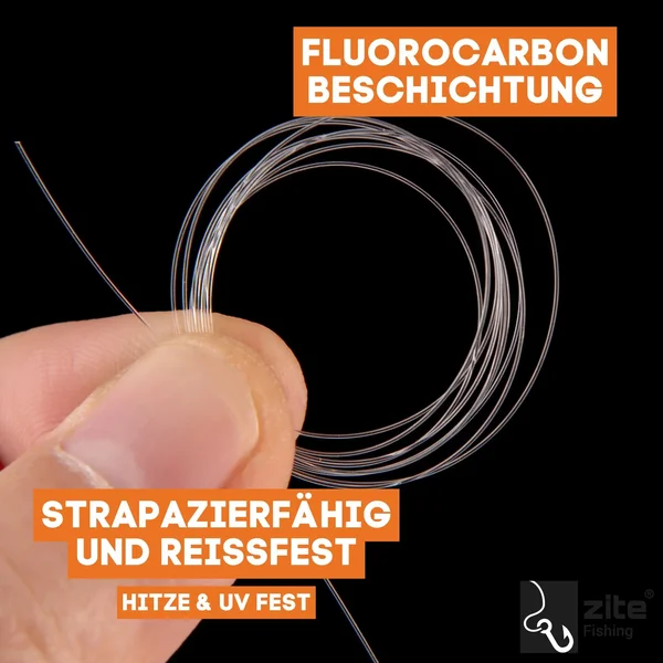 Jika Rig Bundle mit Off-Set Haken sowie Tungsten Jika Gewichten, Snaps, Sprengringen & Schnüren für Barsch & Zander Ange_auswahl4