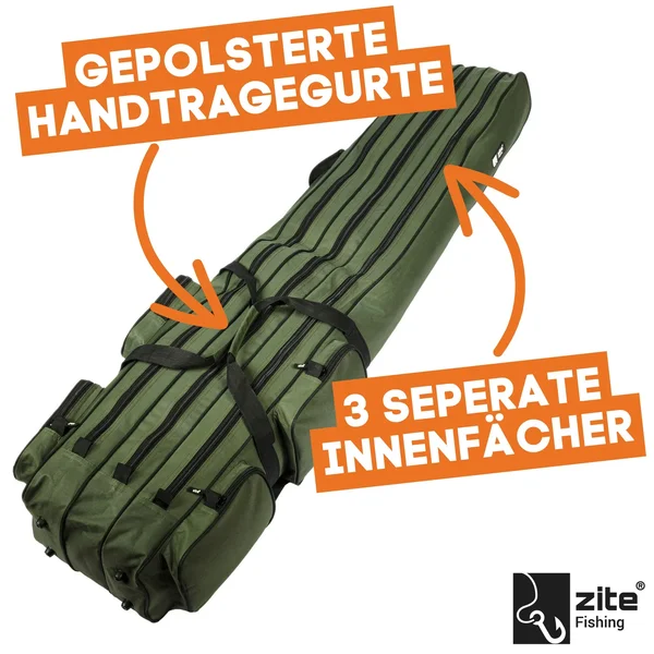 Zite Fishing Allround Rutenfutteral 150 cm Rutentasche 3 Fächer_auswahl1