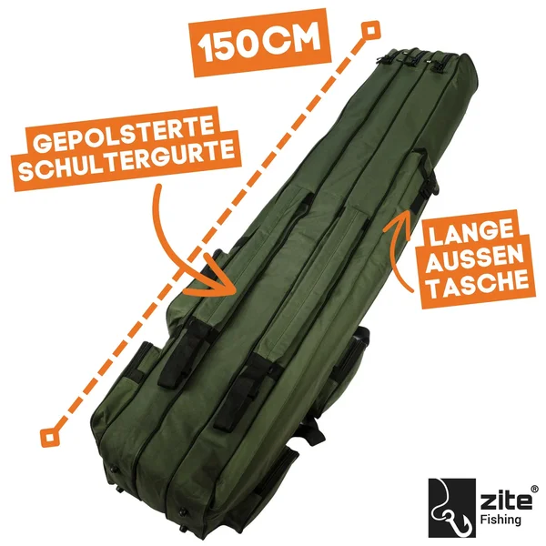 Zite Fishing Allround Rutenfutteral 150 cm Rutentasche 3 Fächer_auswahl2