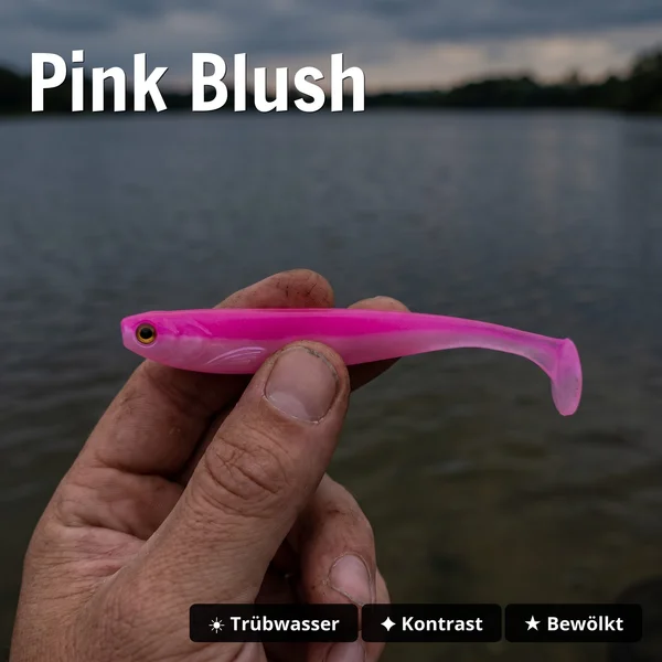 Zite Fishing Inzite Shad Pink Blush 12 cm 5 Stück – Gummifisch für Zander_auswahl4