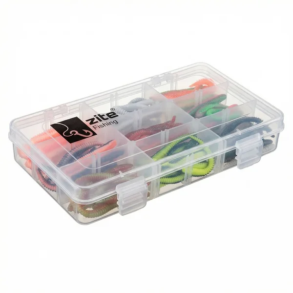 Zite Fishing Twerky Tailer Starterbox – 72 Forellen-Köder in 9 Farben 7 cm 3in1 Gummiköder Forelle_auswahl1