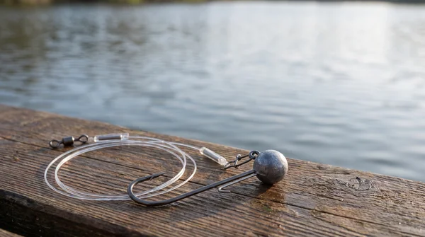 Zite Fishing Jighead 15 g Gr. 5/0 – Fertigmontage mit Fluorocarbon-Vorfach 0,35 mm 40 cm für Hecht & Zander_auswahl1