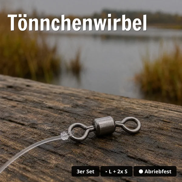 Zite Fishing Tungsten Drop Shot Ready Rig #S + #L 3er Set - Fertigmontage für Barsch, Zander & Hecht_auswahl4
