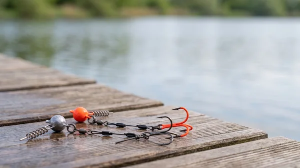 Zite Fishing Hechtsysteme mit Gummiköder Set – 2x Single Hook (UV & Natur) + 3x Balzer Shirasu Shad Albino 13cm_auswahl5