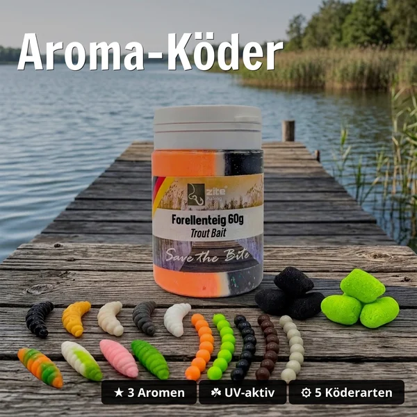 Zite Fishing Fixdrops Starterset XXL – Forellen-Set mit Bleien, Vorfachhaken, Ködern & Sortierbox_auswahl4