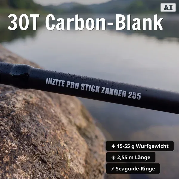 Zite Fishing Zander Angelset Komplett XXL – Rute, Rolle & Starterbox + Kescher GRATIS für Hecht, Zander & Forelle_auswahl3