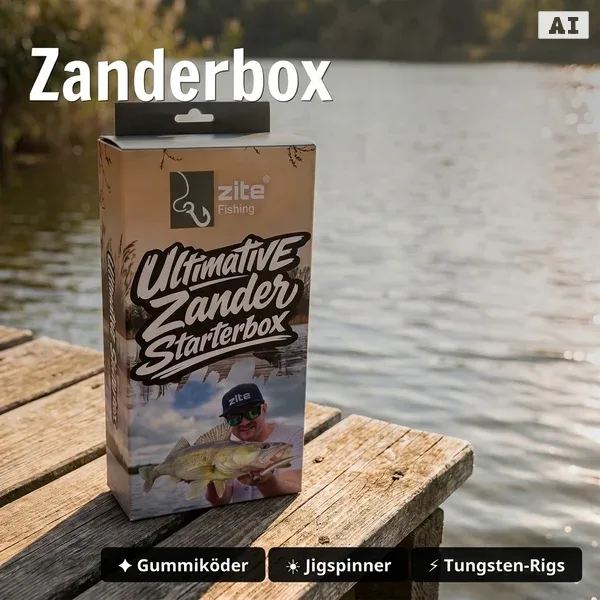 Zite Fishing Zander Angelset Komplett XXL – Rute, Rolle & Starterbox + Kescher GRATIS für Hecht, Zander & Forelle_auswahl5