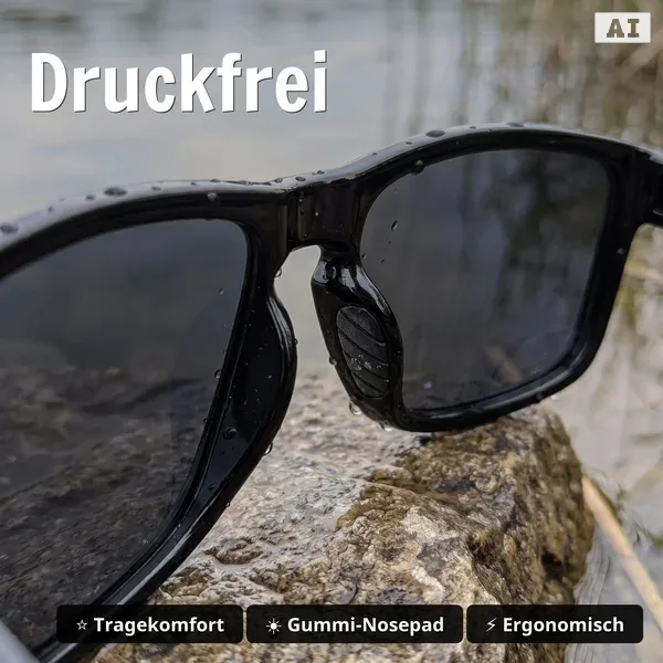 Polarisationsbrille Culo Schwarz – UV400 CAT. 3, schwimmfähig, inkl. Hardshell-Etui_auswahl3