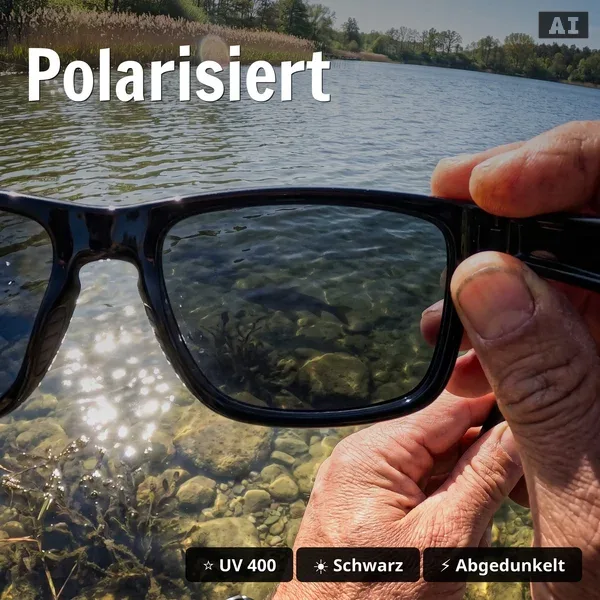 Polarisationsbrille Culo Schwarz – UV400 CAT. 3, schwimmfähig, inkl. Hardshell-Etui_auswahl4