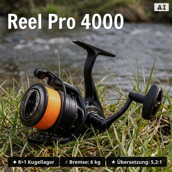 Zite Fishing Pike Pro Stick XL Big Bait Starterset – Rute, Rolle Pro 4000 bespult + Hechtsystem + 4 Gummifische_auswahl3