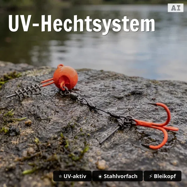 Zite Fishing MONSTER BAT BASE Angelset Hecht Komplett – Rute, Rolle & Köder-Set_auswahl3