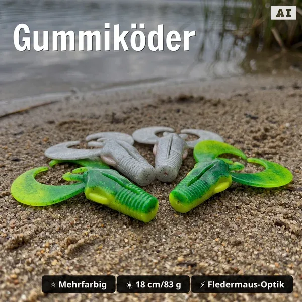 Zite Fishing MONSTER BAT PRO Komplettset Hecht – Rute 255cm, Rolle 4000, Monster BAT Köder, Hechtsystem & Offset-Haken_auswahl2