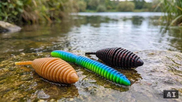 Zite Fishing Forellenköder Mix L – 9 Gummiköder-Sets für Forelle | Käse & Knoblauch | UL, Sbirolino, Dropshot_auswahl5