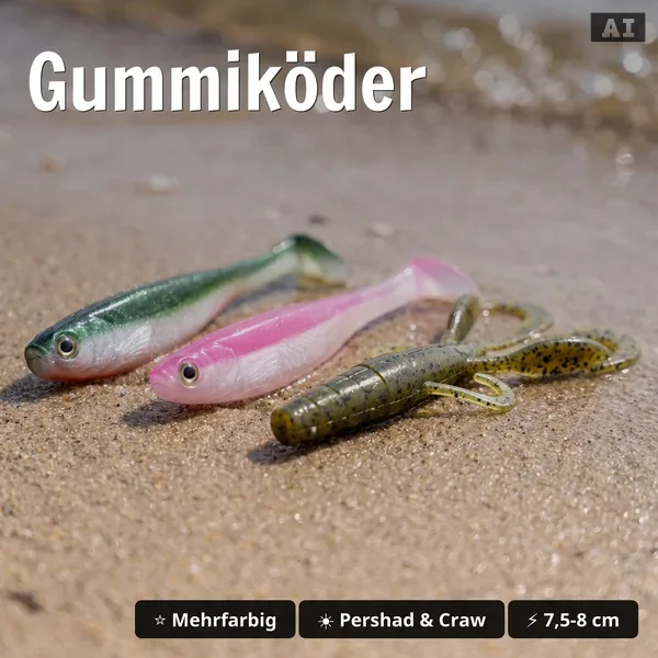 Inzite Skrrt Starterset - Für Barsch, Zander & Hecht inkl. Skirt Jigs, Pershad + Craw Gummiköder & Tacklebox GRATIS_auswahl3