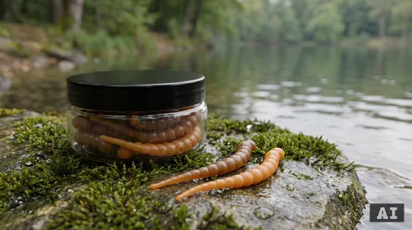 Curly Viper Caramel Pumpkin 6,5 cm – Forellenköder Limited Edition, Dose mit 8+4 Stück GRATIS_auswahl5