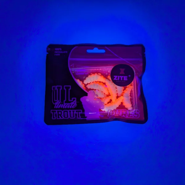 Big Mag Forellenköder Sweet Orange Knoblauch 3 cm 10 Stück UV-aktiv_auswahl6