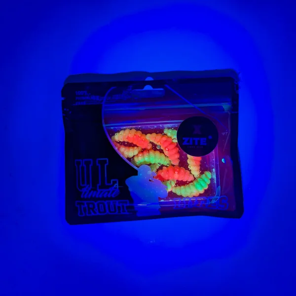 Big Mag Rainbow Knoblauch 3 cm 10 Stück – UV-aktive Forellen-Gummimaden_auswahl6