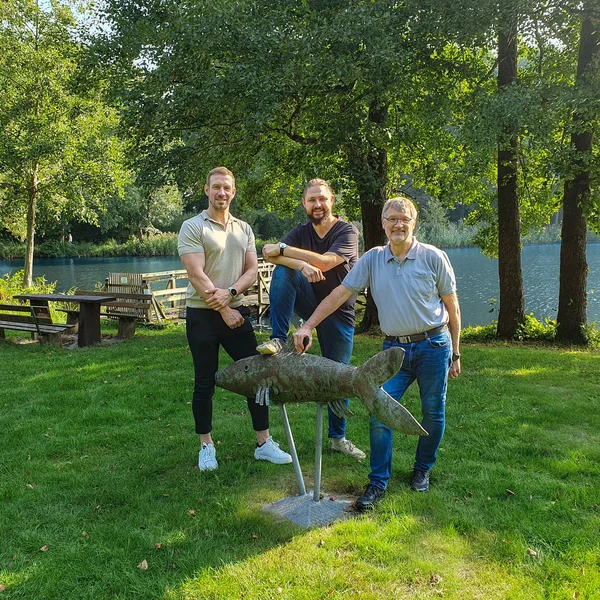 Die Zite-Geschäftsführung am Vereinssee in Bad Bodenteich